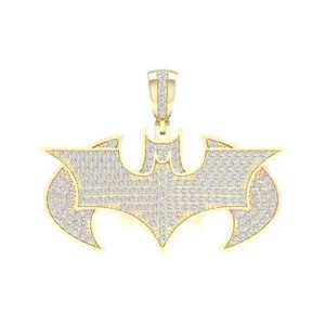 10K 2.50CT D-ASSORTED CHARM "BAT" HERO