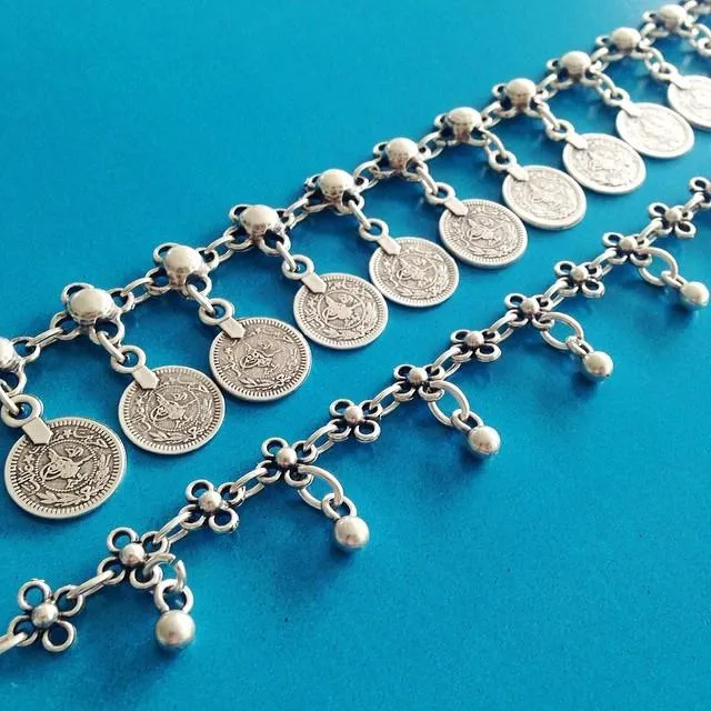 Anatolian anklet with coins