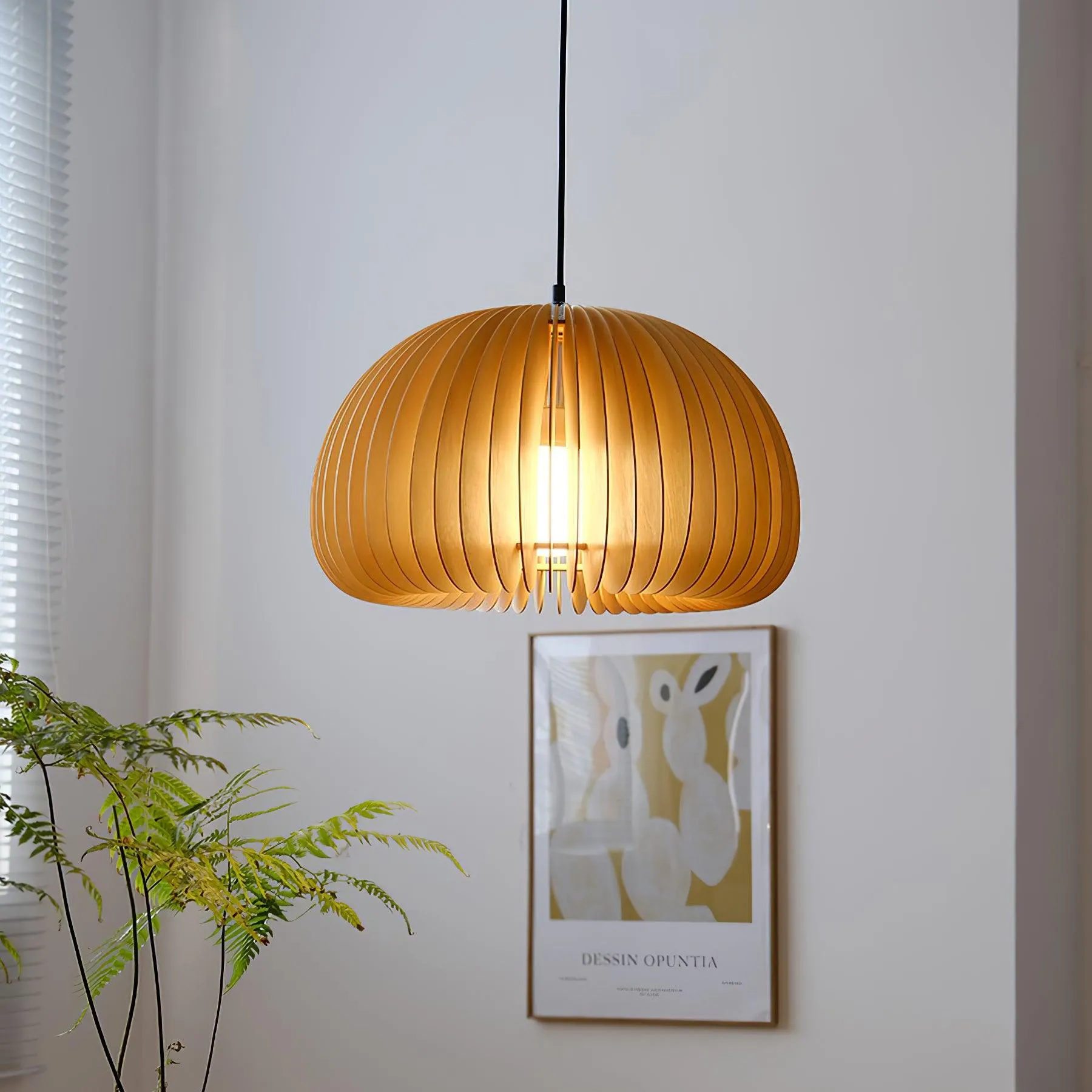 Aneko Pumpkin Pendant Lamp