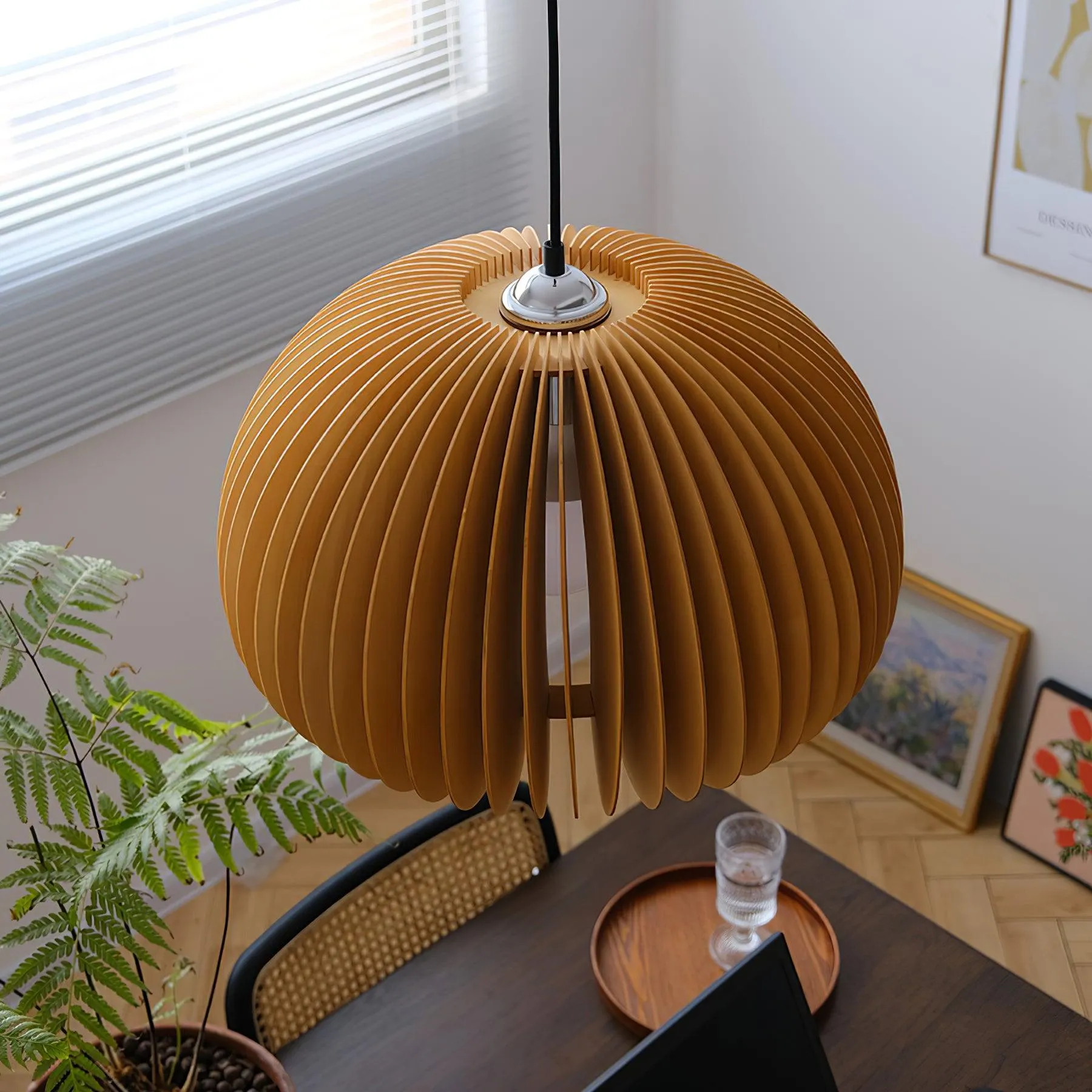 Aneko Pumpkin Pendant Lamp