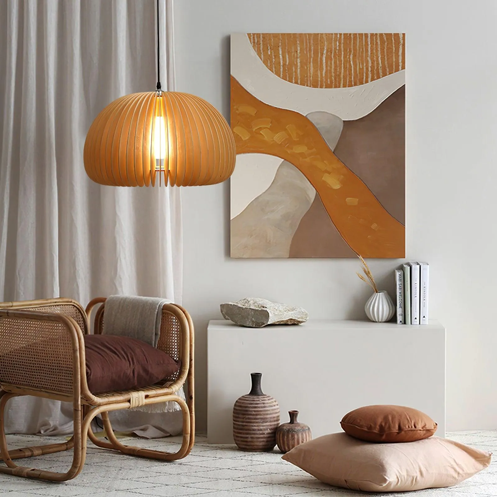 Aneko Pumpkin Pendant Lamp