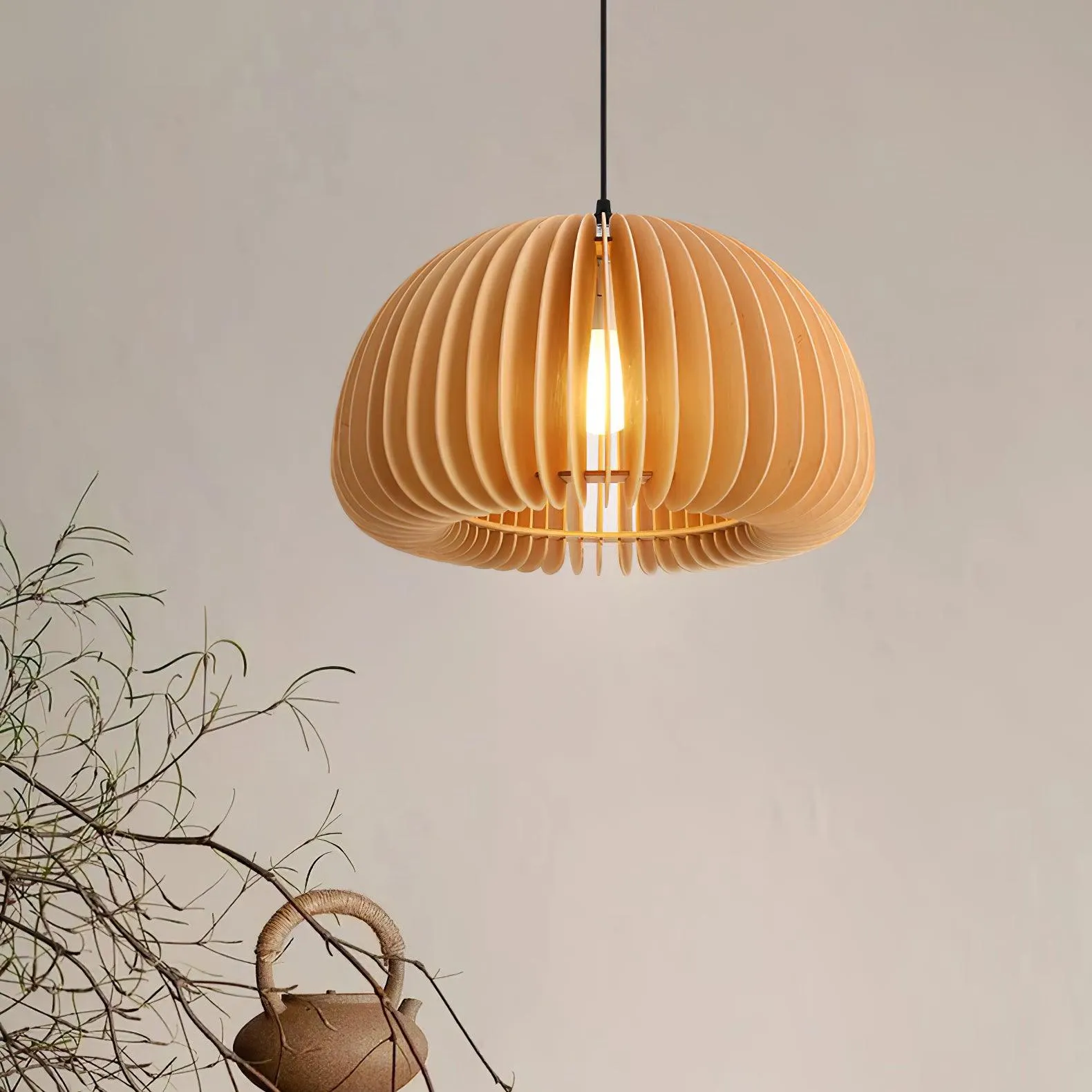 Aneko Pumpkin Pendant Lamp