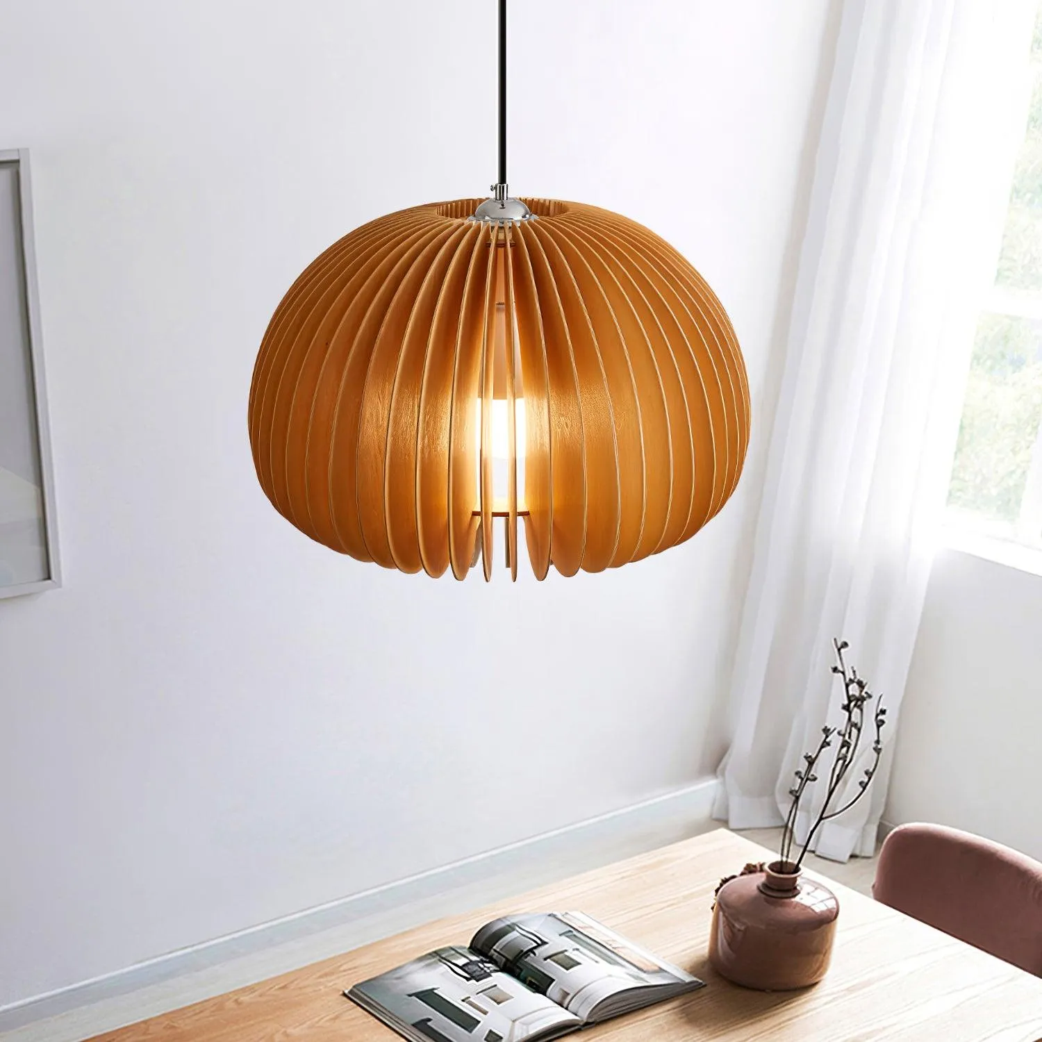 Aneko Pumpkin Pendant Lamp