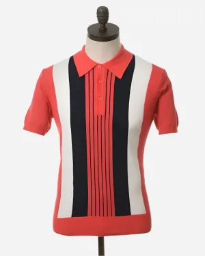 Art Gallery Clothing CASSIUS Polo Coral