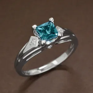 Art Nouveau Topaz Ring