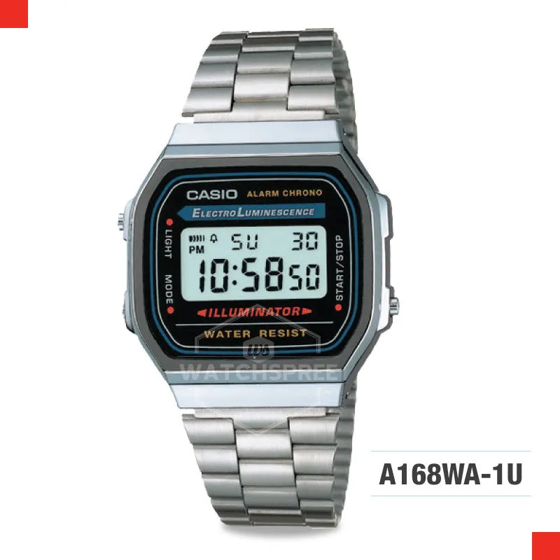 Casio Vintage Watch A168WA-1U