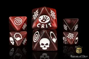 Criminal D8 Dice Set