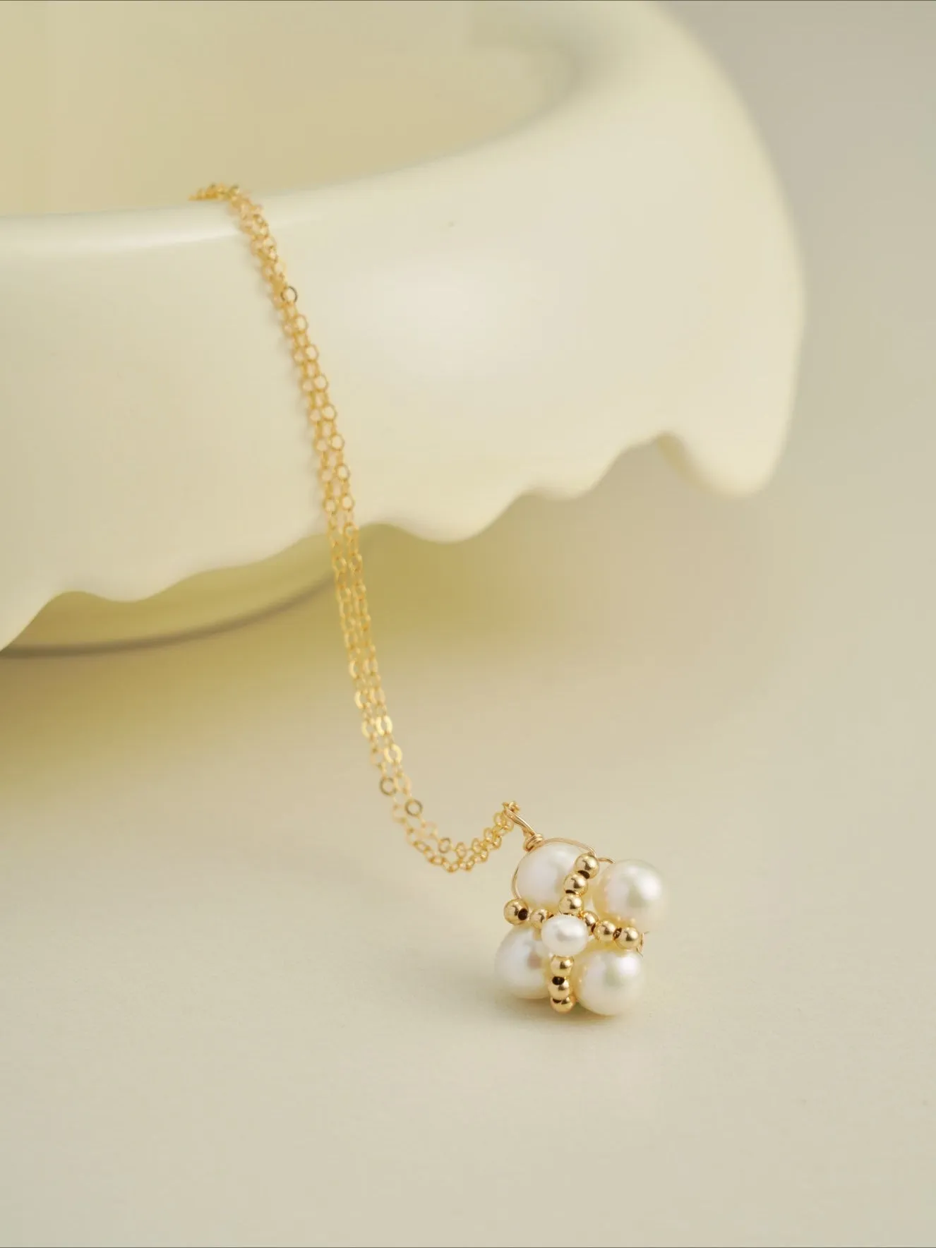 Embellished Series Lucky Clover Necklace