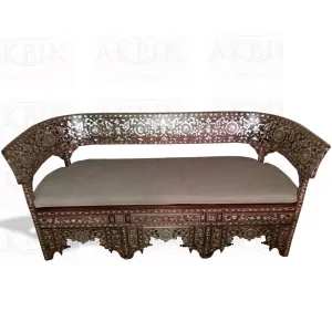 Garden of Pearls: Inlaid Sofa