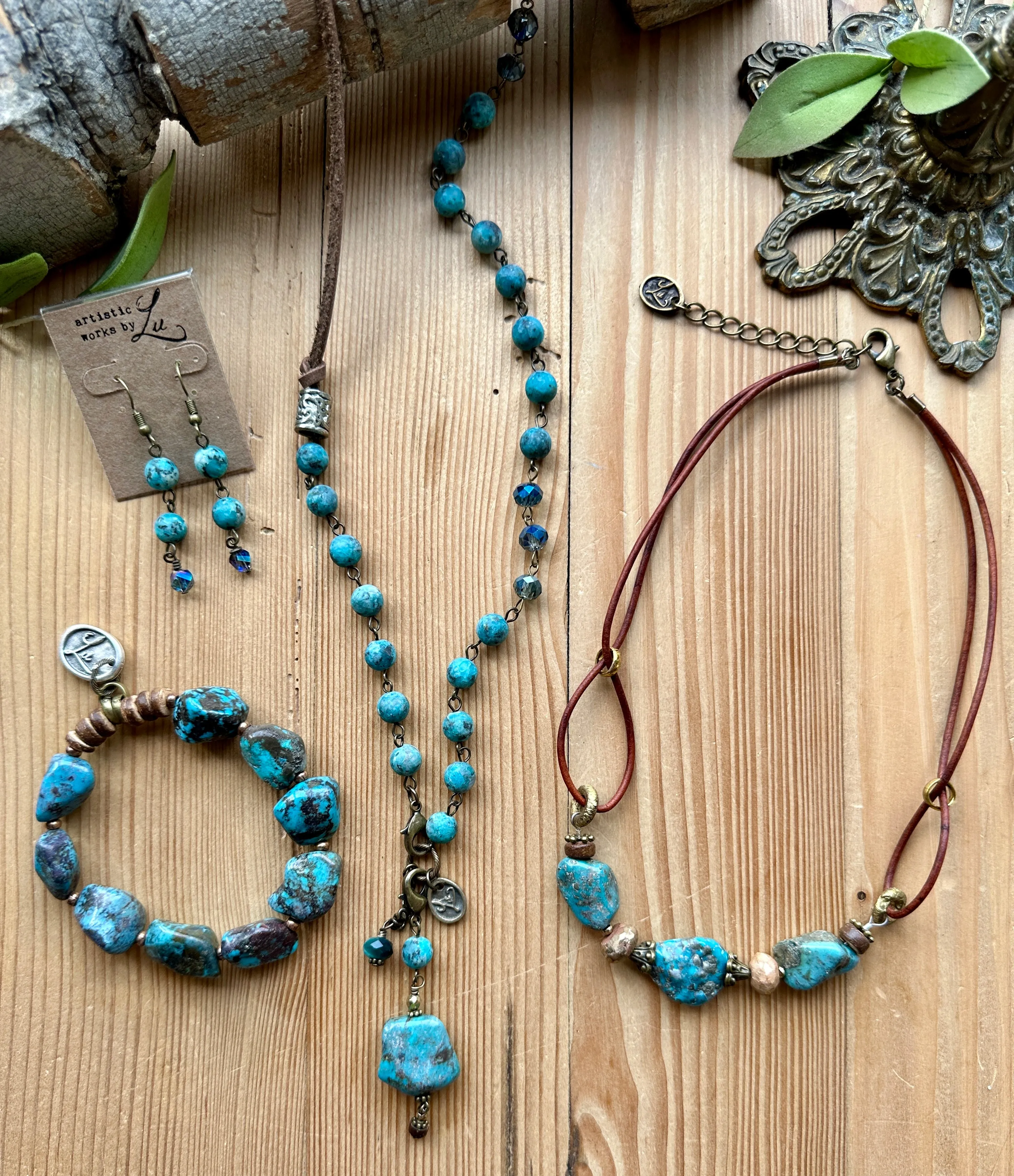 Genuine Turquoise Pendant