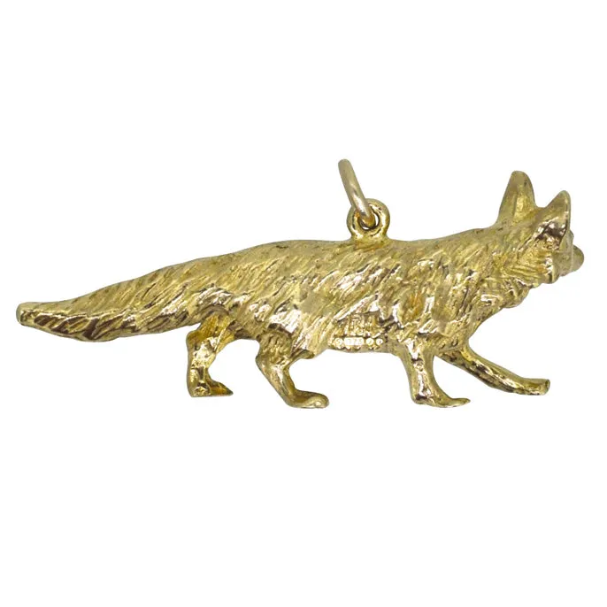 Gold Fox Pendant