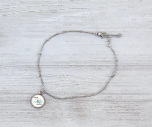 Happy Camper Anklet | Handmade Jewelry