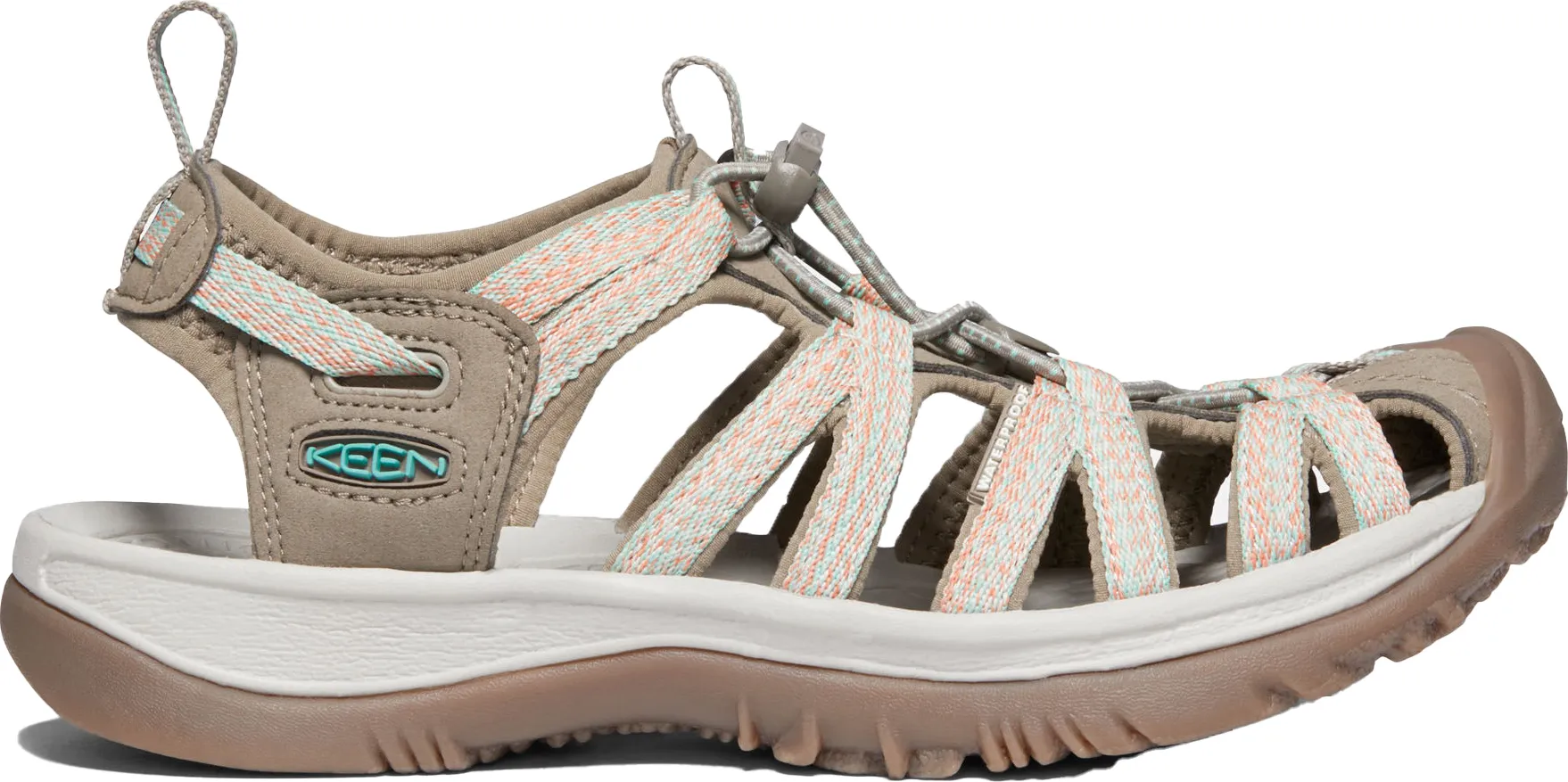 Keen Women&#x27;s Whisper Taupe/Coral | Buy Keen Women&#x27;s Whisper Taupe/Coral here | Outnorth