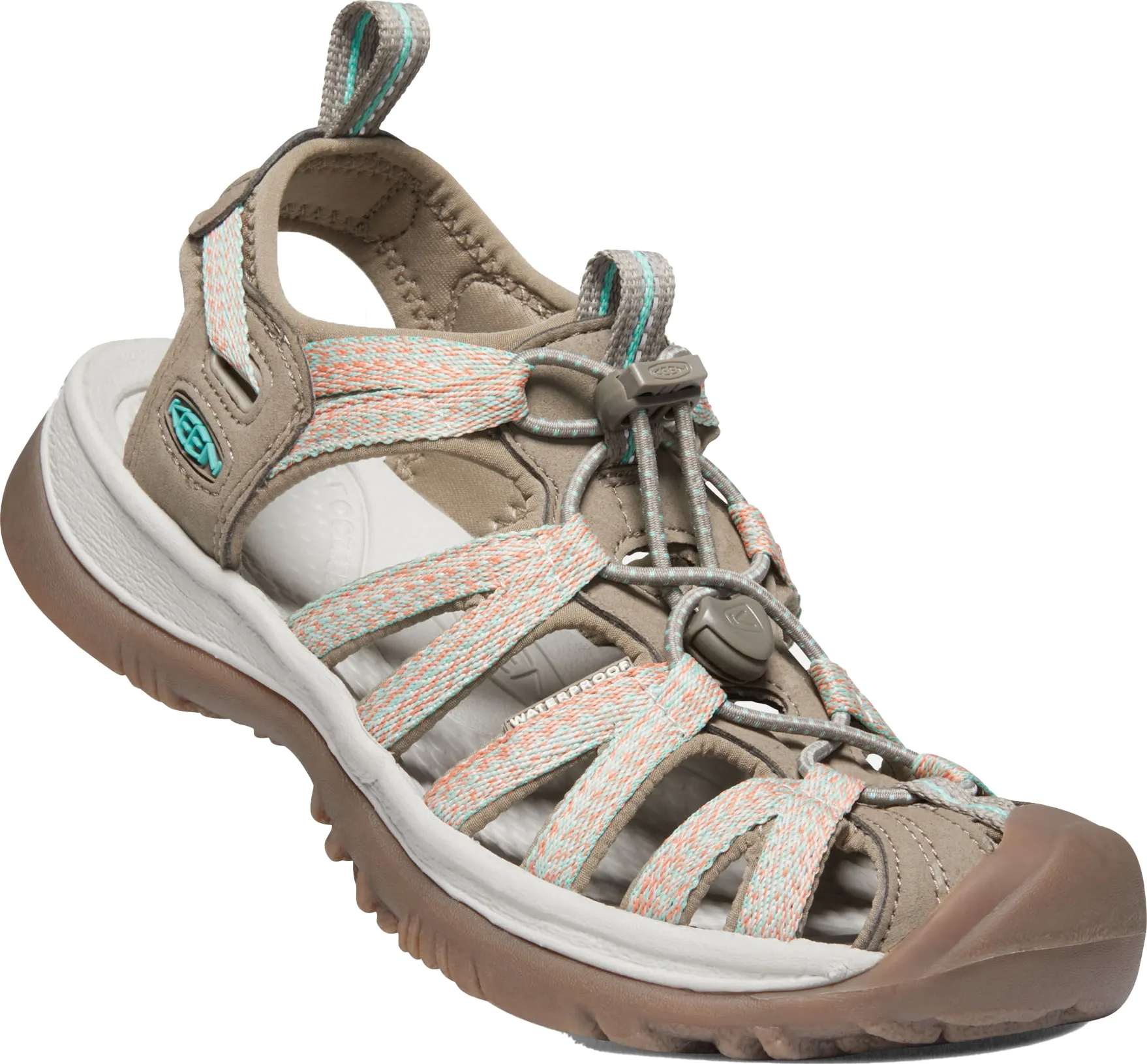 Keen Women&#x27;s Whisper Taupe/Coral | Buy Keen Women&#x27;s Whisper Taupe/Coral here | Outnorth