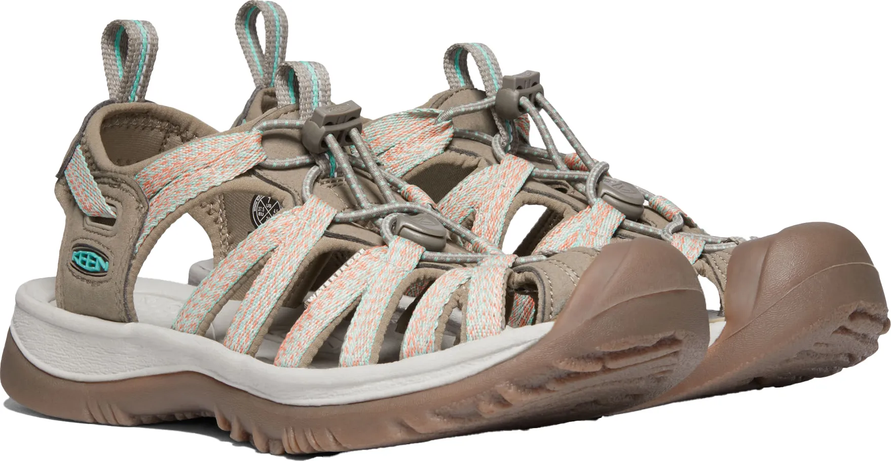 Keen Women&#x27;s Whisper Taupe/Coral | Buy Keen Women&#x27;s Whisper Taupe/Coral here | Outnorth