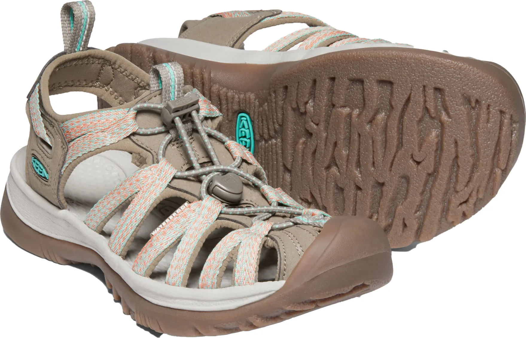 Keen Women&#x27;s Whisper Taupe/Coral | Buy Keen Women&#x27;s Whisper Taupe/Coral here | Outnorth