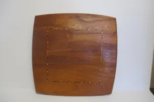 Lazy Susan Inlaid Wood