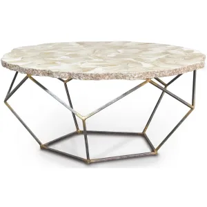 Loren Fossilized Clam Coffee Table