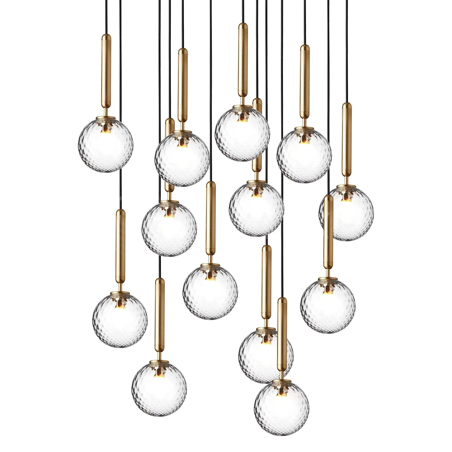 Miira Brass Pendant Light