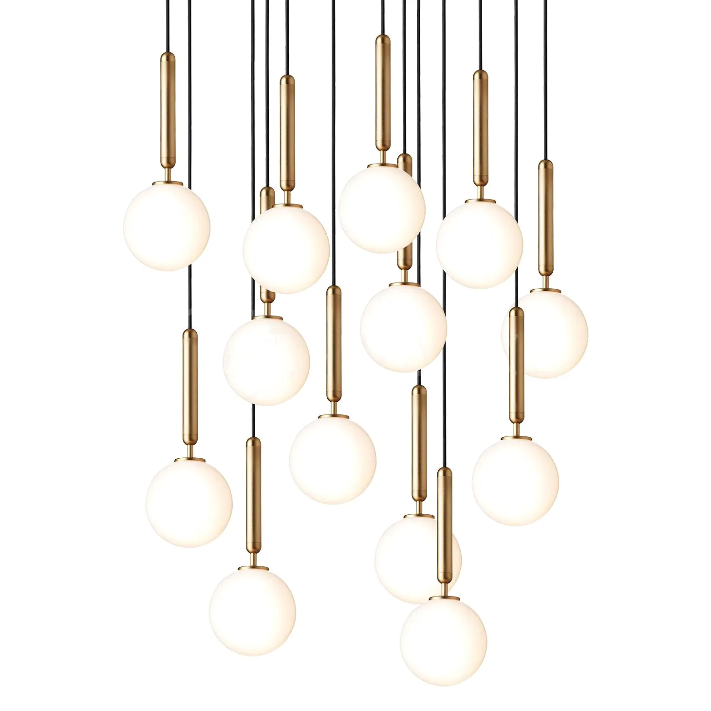 Miira Brass Pendant Light