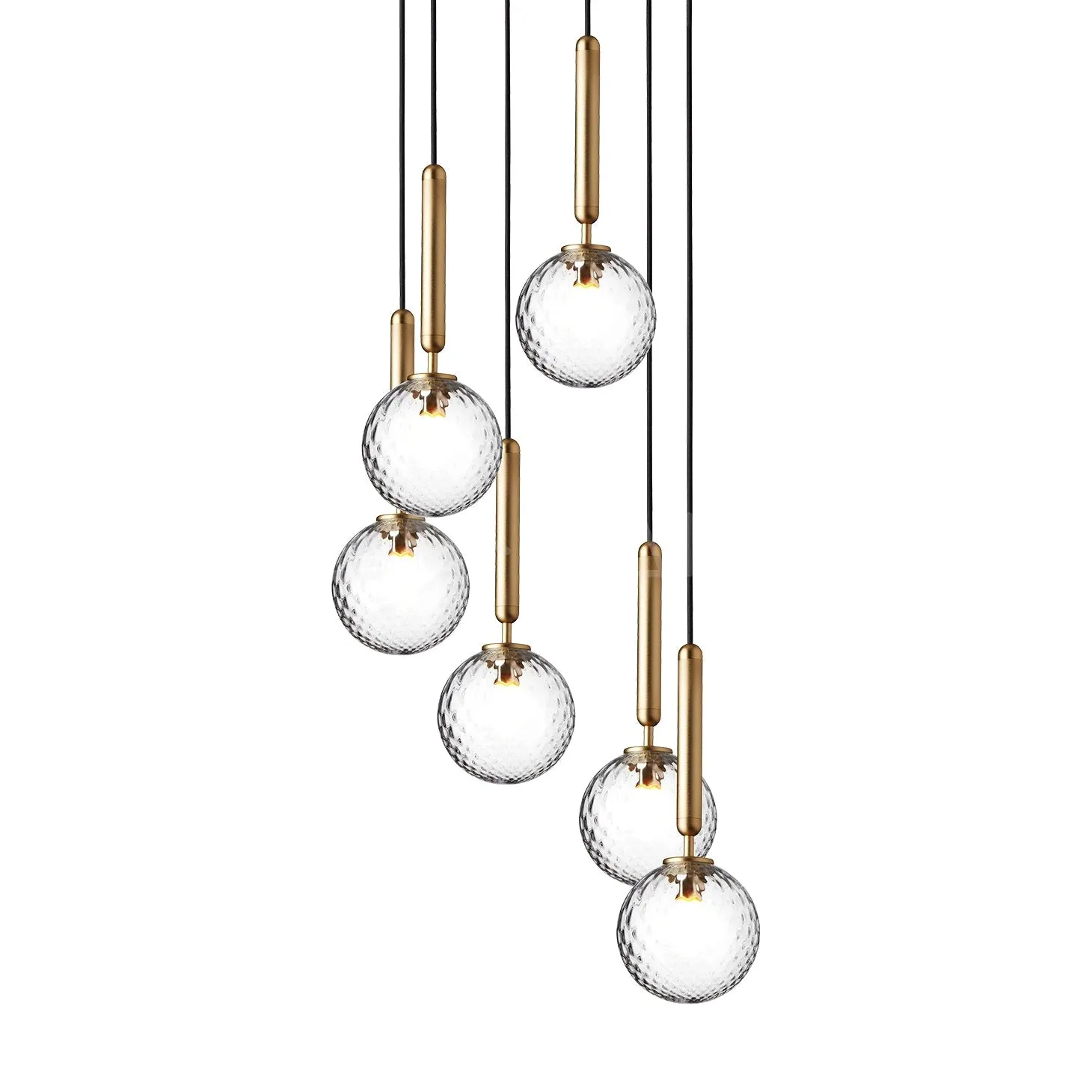 Miira Brass Pendant Light