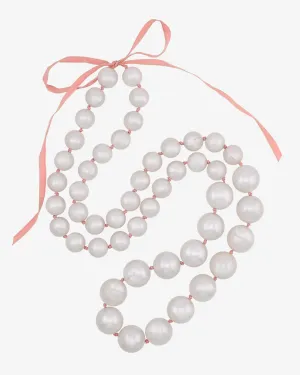 MILKY PEARL ROPE NECKLACE