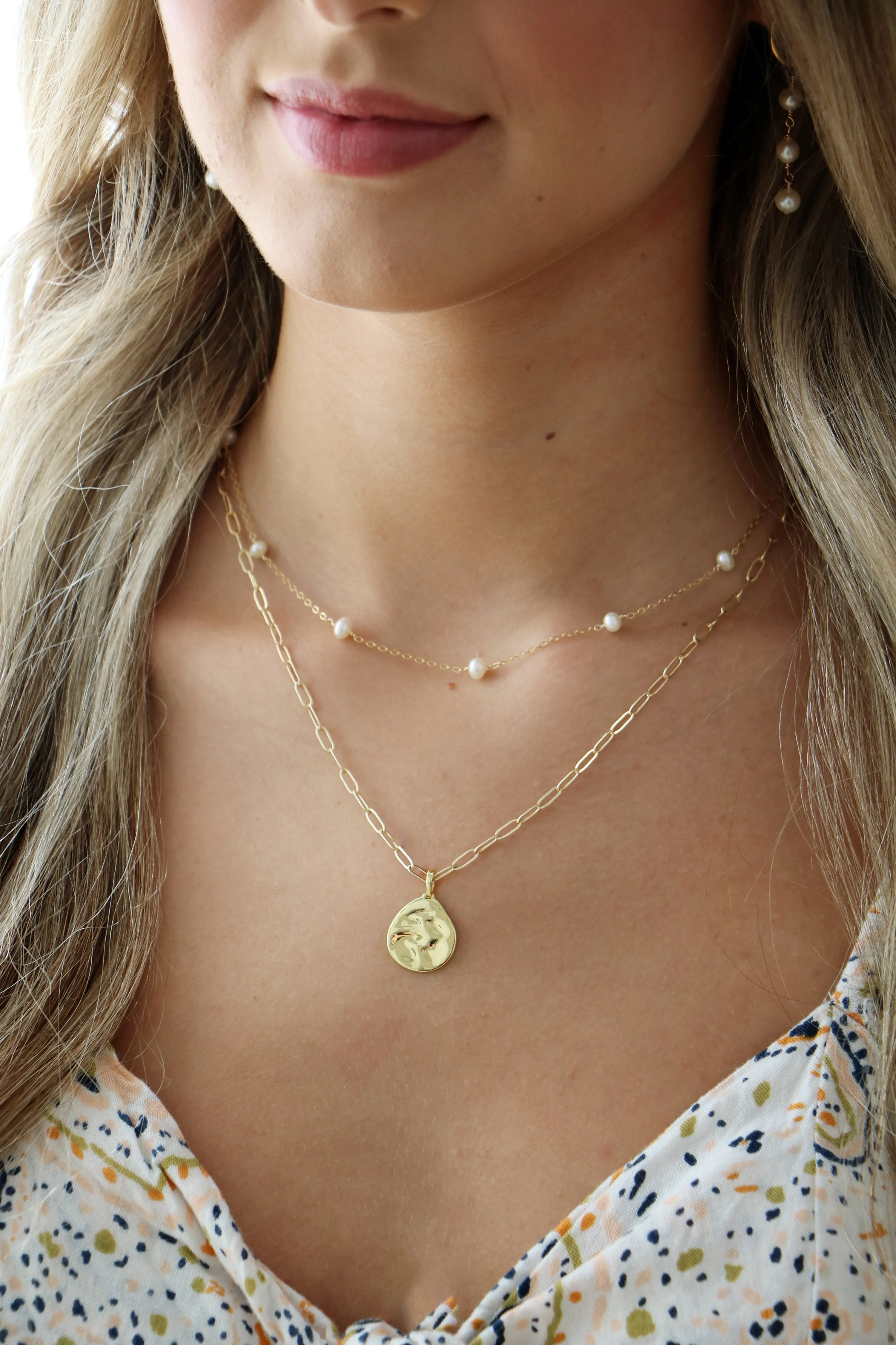 oceana necklace { gold }