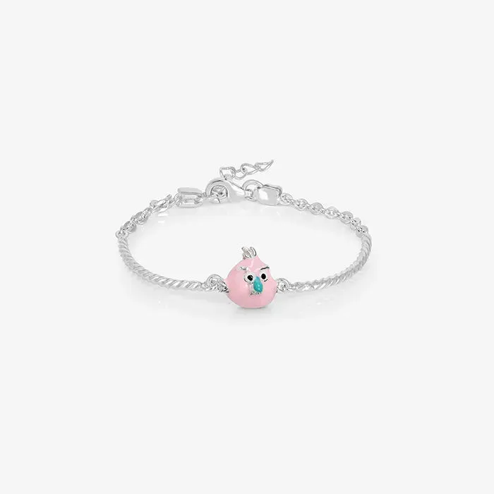 Pink Angry Bird Anklet