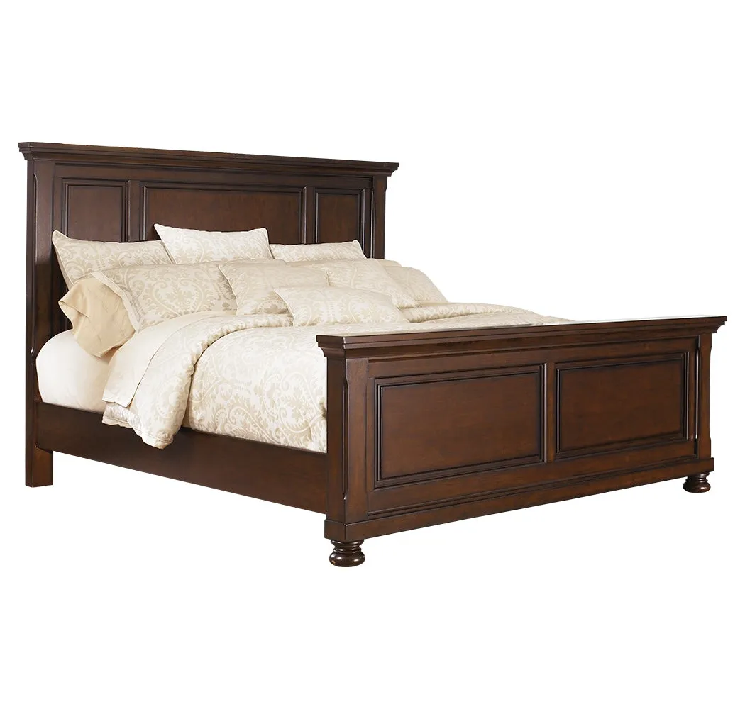 Porter California King Panel Bed with Dresser