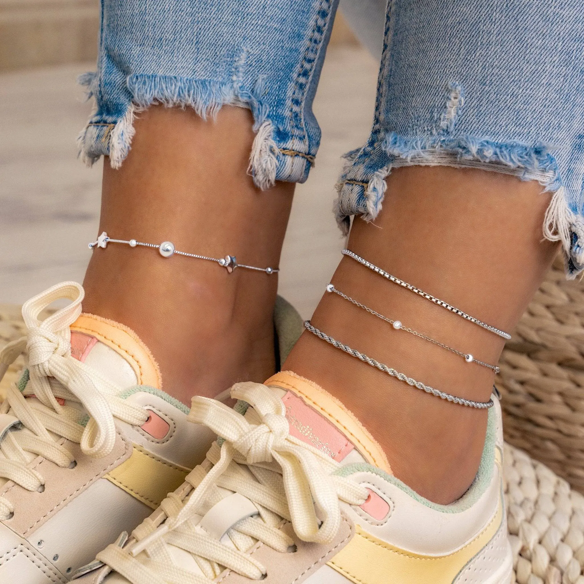 "Lace" Anklet