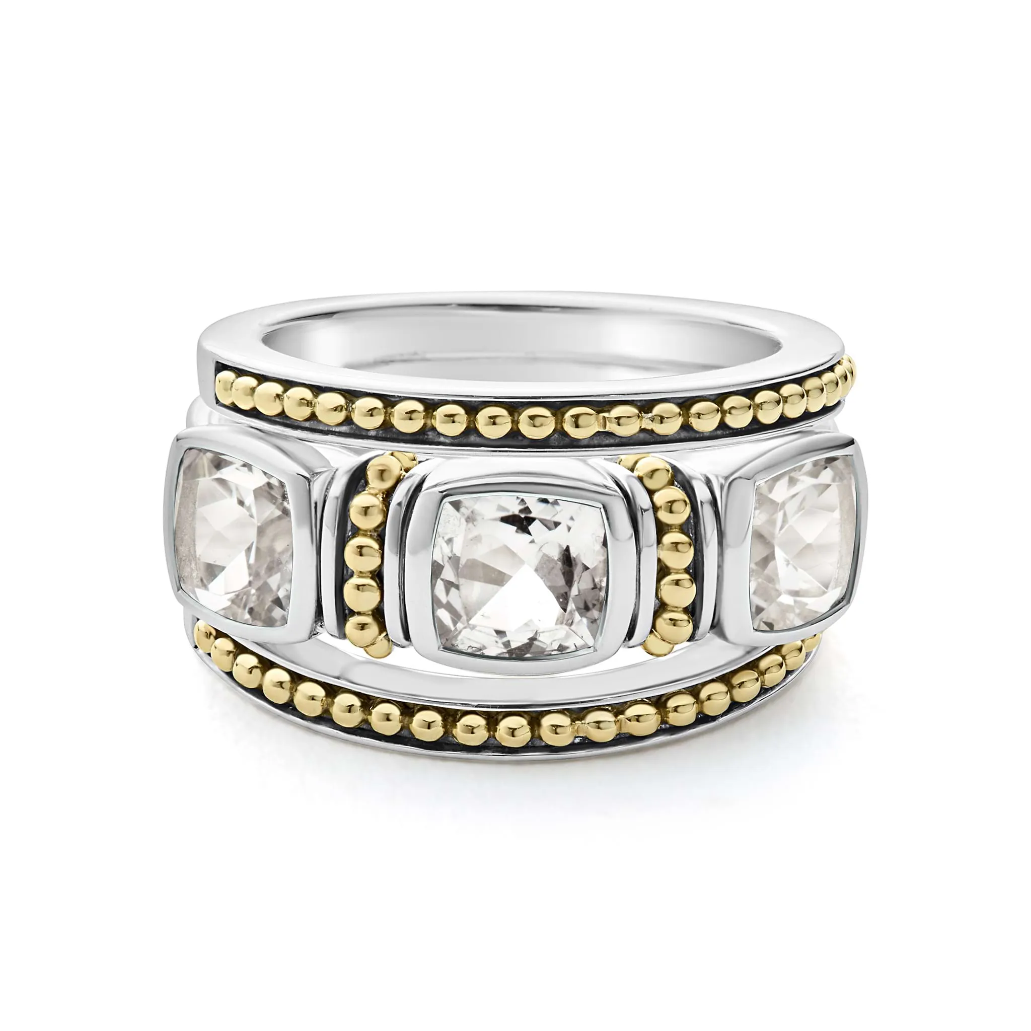 Rittenhouse White Topaz Stacking Rings