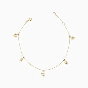 Sea Turtle Anklet