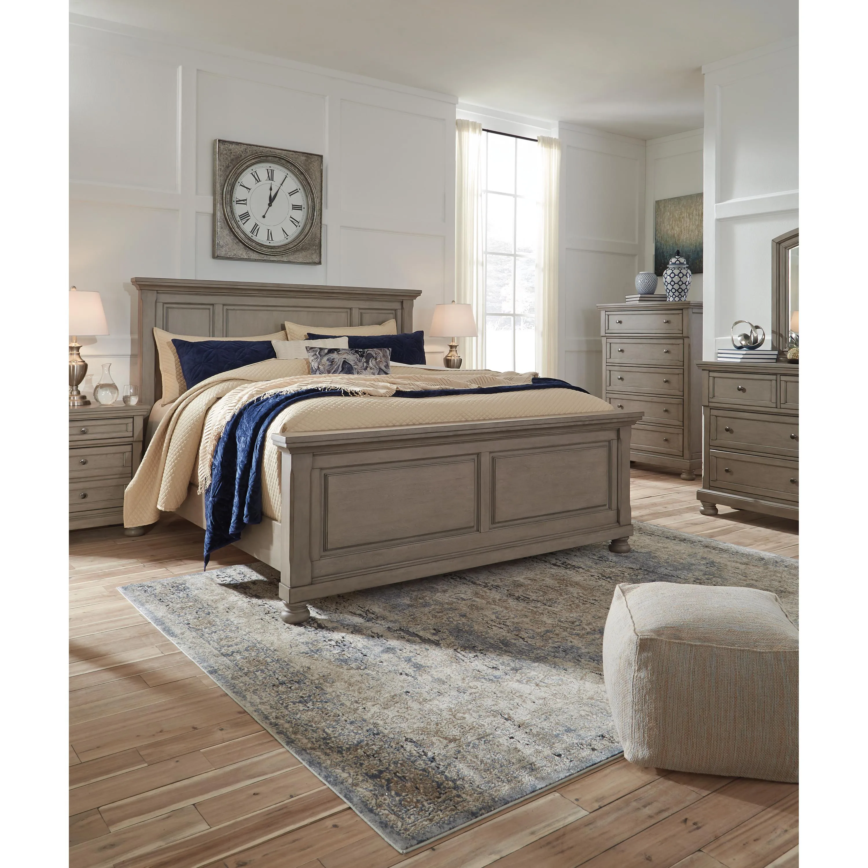 Signature Design by Ashley Lettner King Panel Bed B733-58/B733-56/B733-97