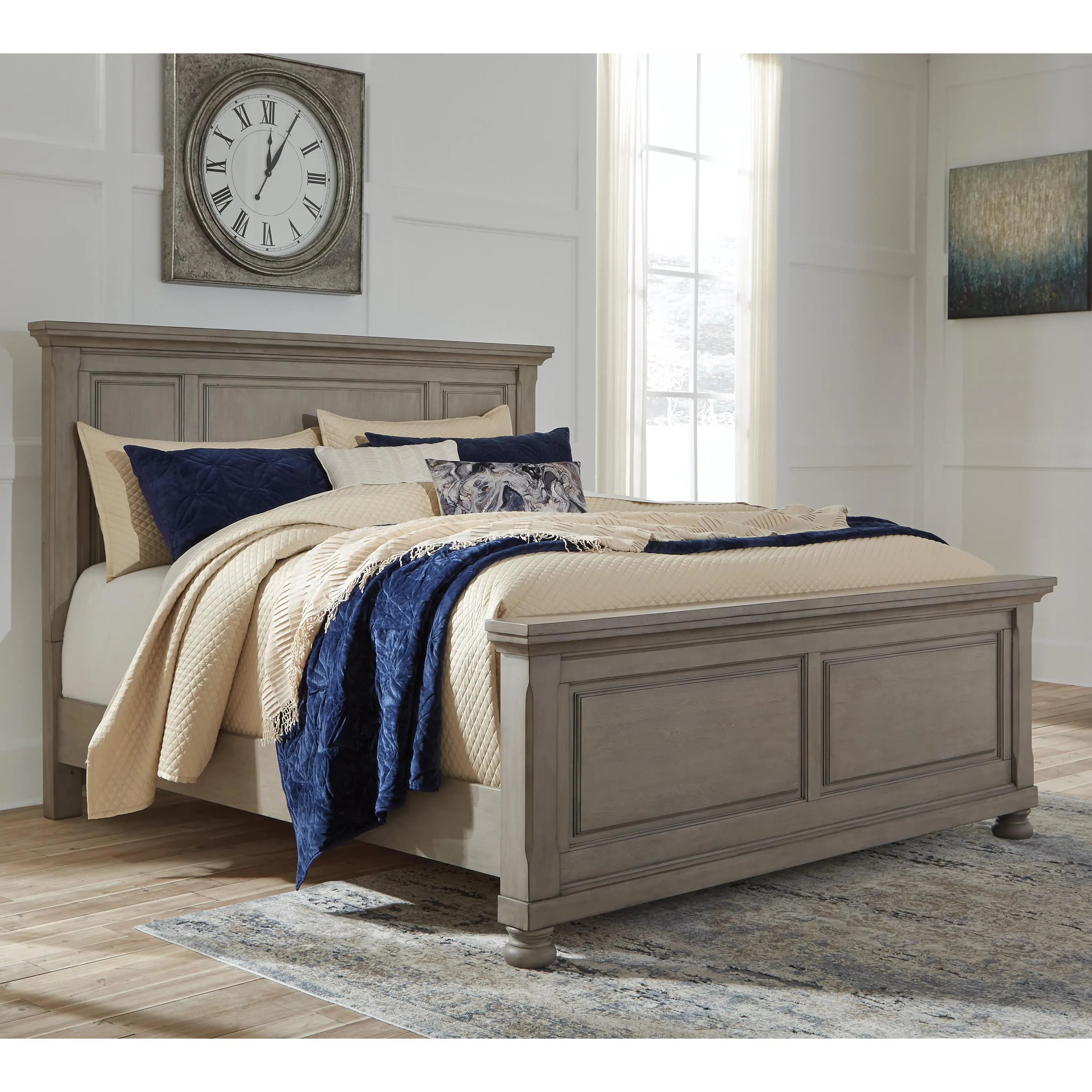 Signature Design by Ashley Lettner King Panel Bed B733-58/B733-56/B733-97